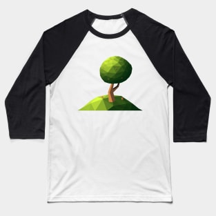 The Forest of Triangles Baseball T-Shirt